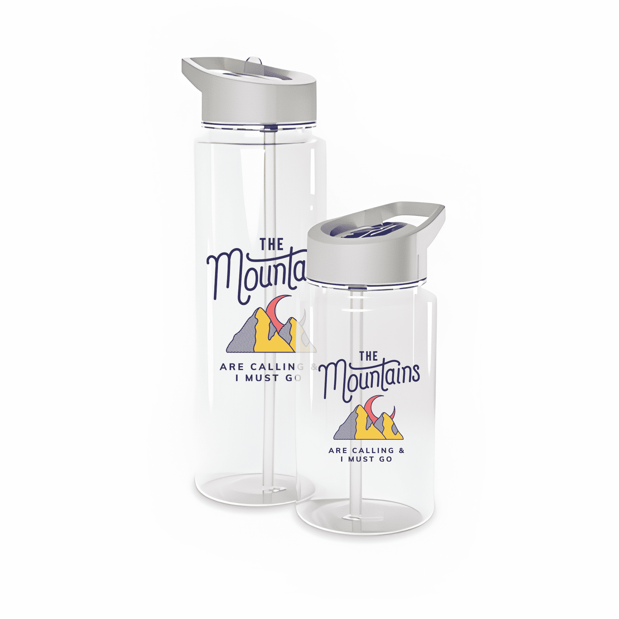 Clear Plastic Water Bottle