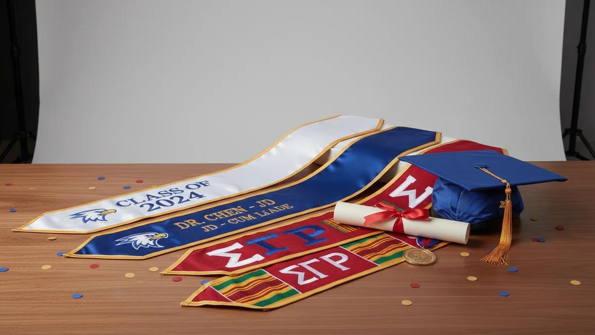 Custom Graduation Stoles and Sashes: Celebrating Achievement