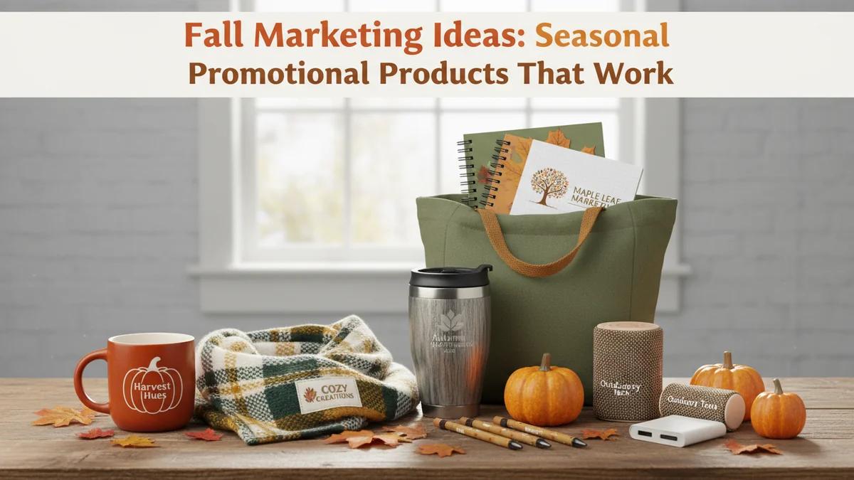 Fall Marketing Ideas: Seasonal Promotional Products That Work