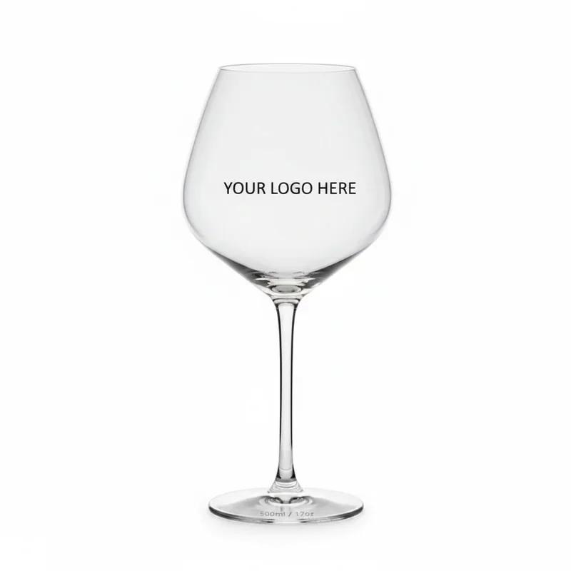 Burgundy Crystal Wine Glass 17oz thumb 2