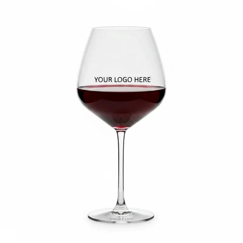 Burgundy Crystal Wine Glass 17oz thumb 3