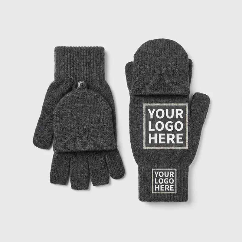 Guantes convertibles sin dedos