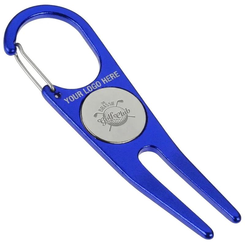 Peak Performance Aluminum Divot Tool with Ball Marker thumb 1