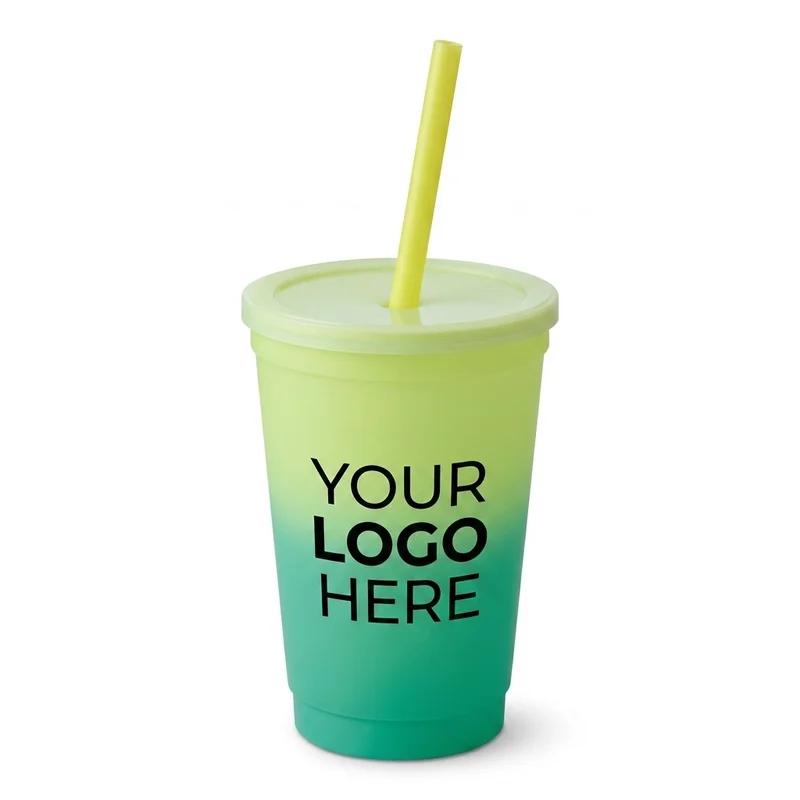 Peak Performance Mood Stadium Cup with Straw thumb 1