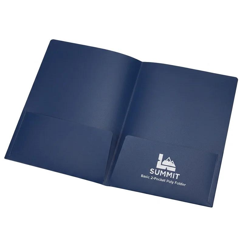 Summit Basic 2-Pocket Poly Folder thumb 3