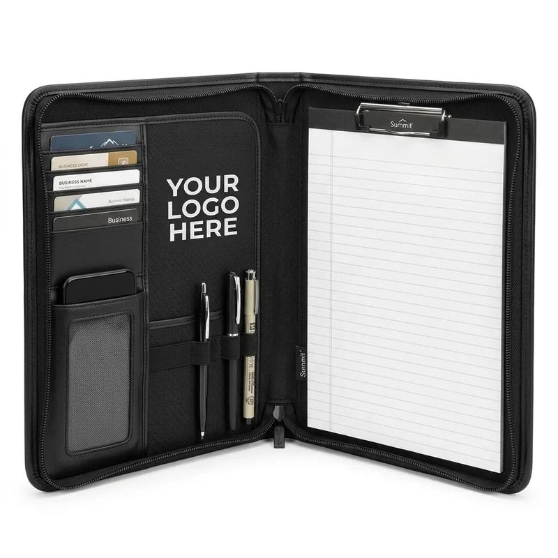 Summit Contemporary Zippered Portfolio thumb 4