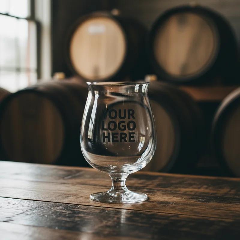 Verre à bière tulipe trappiste 12oz thumb 4