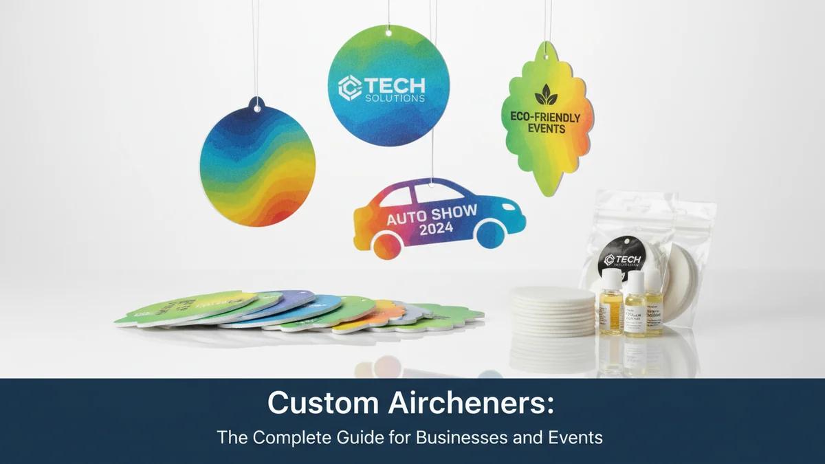 Custom Air Fresheners: The Complete Guide for Businesses and Events