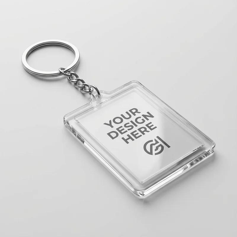 Acrylic Photo Keychain