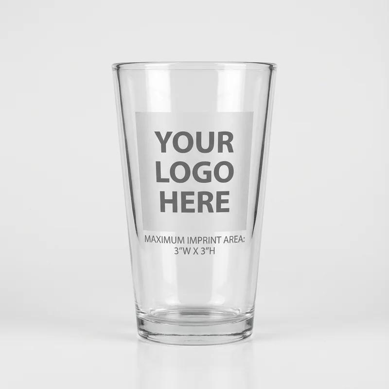 Beer Pint Glass 16oz