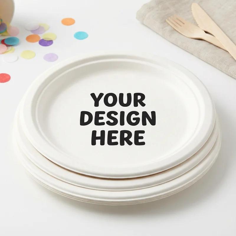 Custom Party Plates 9-Inch