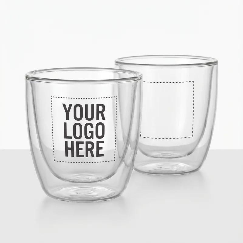 Glass Espresso Cups Set