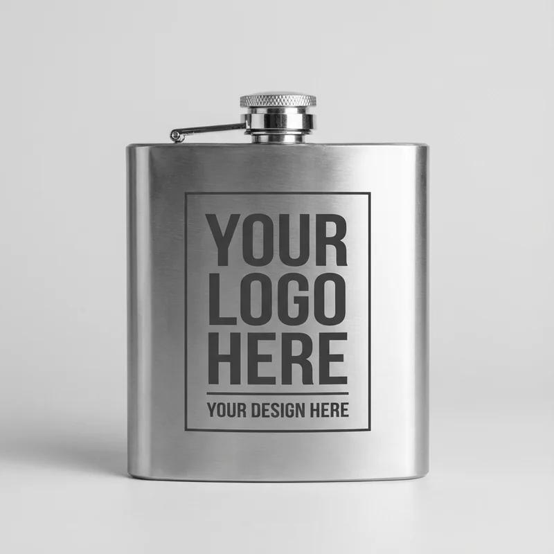 Hip Flaske 8oz Rustfritt