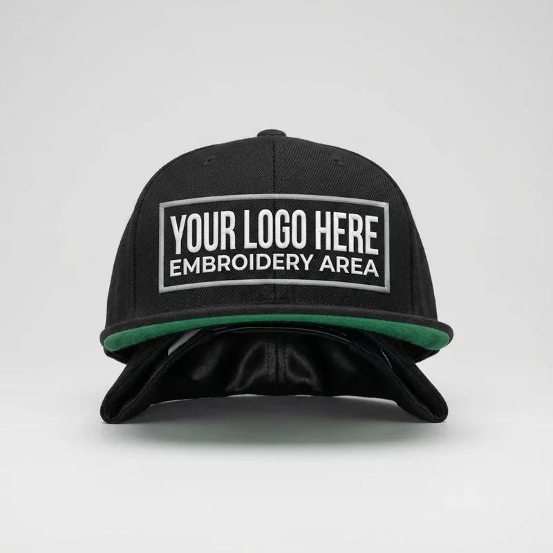 Flat Bill Fitted Cap