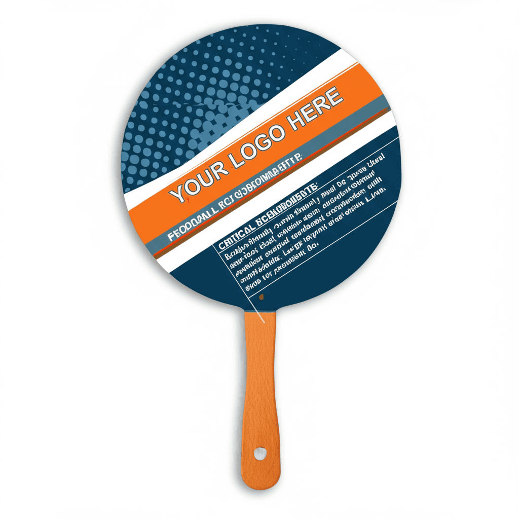 Paddle Hand Fan