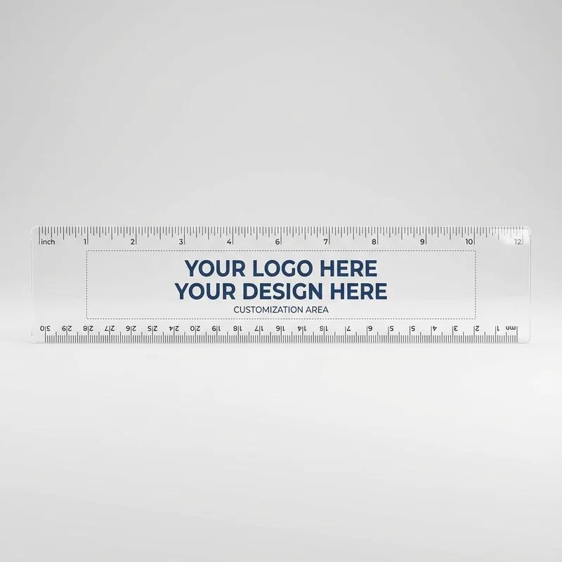 Regla de Plástico de 12"