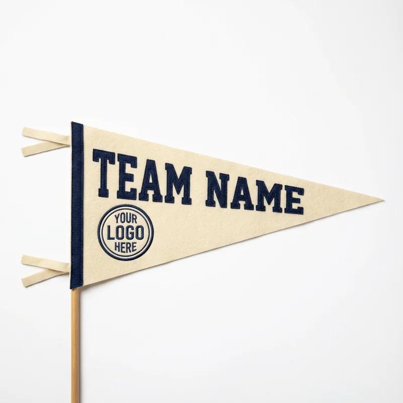 Flaga z proporcem drużyny