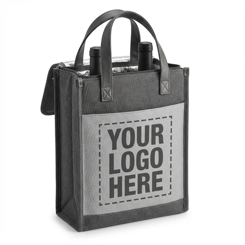 Isoleret Vinglas Taske 2-Flaske