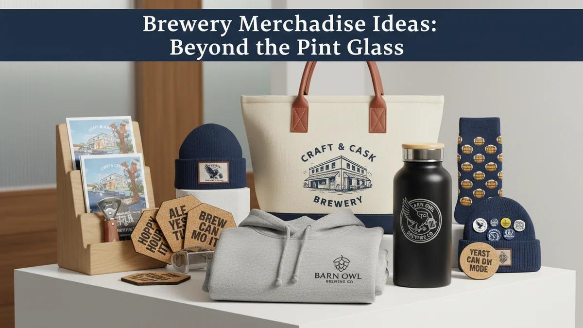 Brewery Merchandise Ideas: Beyond the Pint Glass