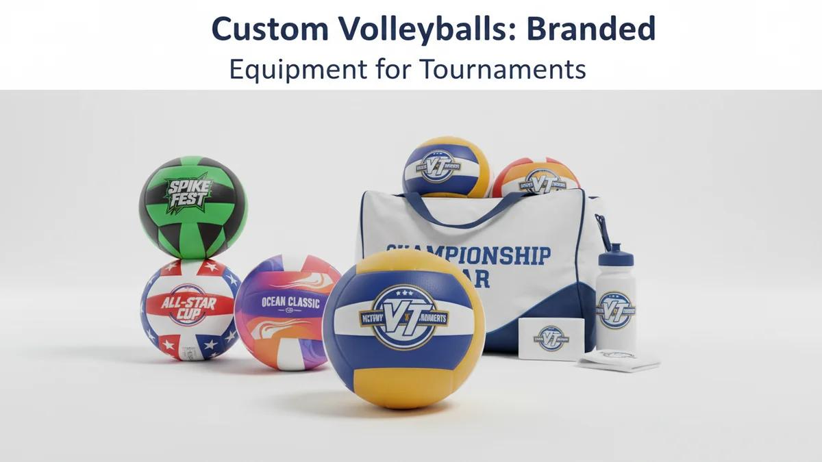 Custom Volleyballs: Branded Equipment for Tournaments
