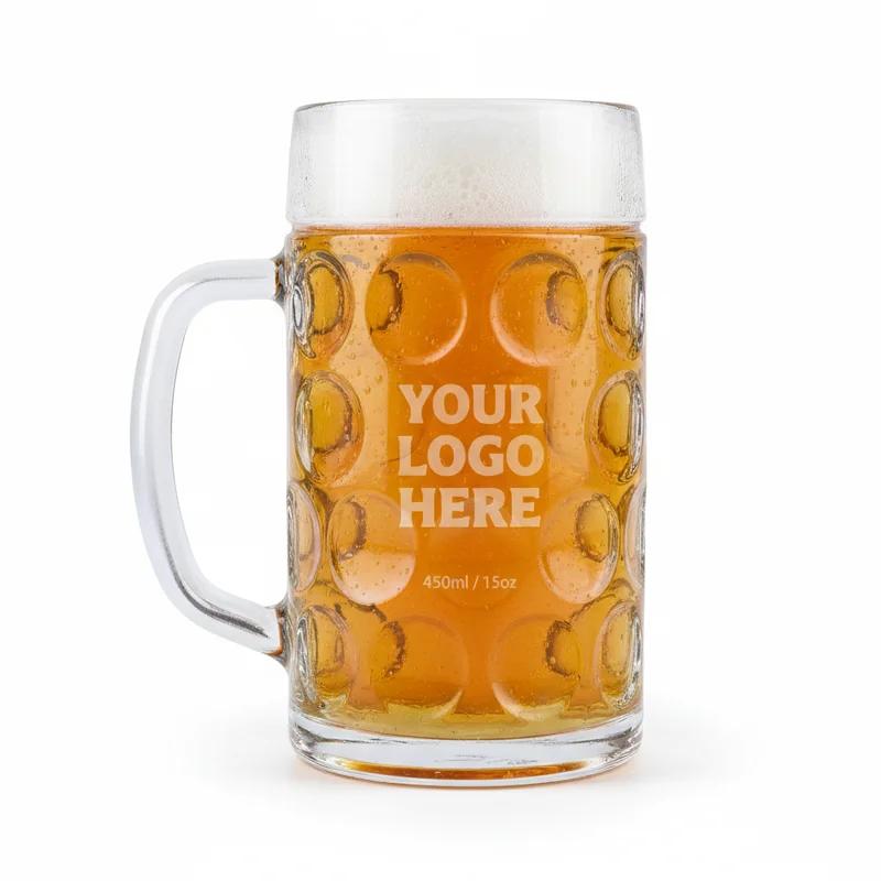 Bavarian Embossed Beer Mug 15oz