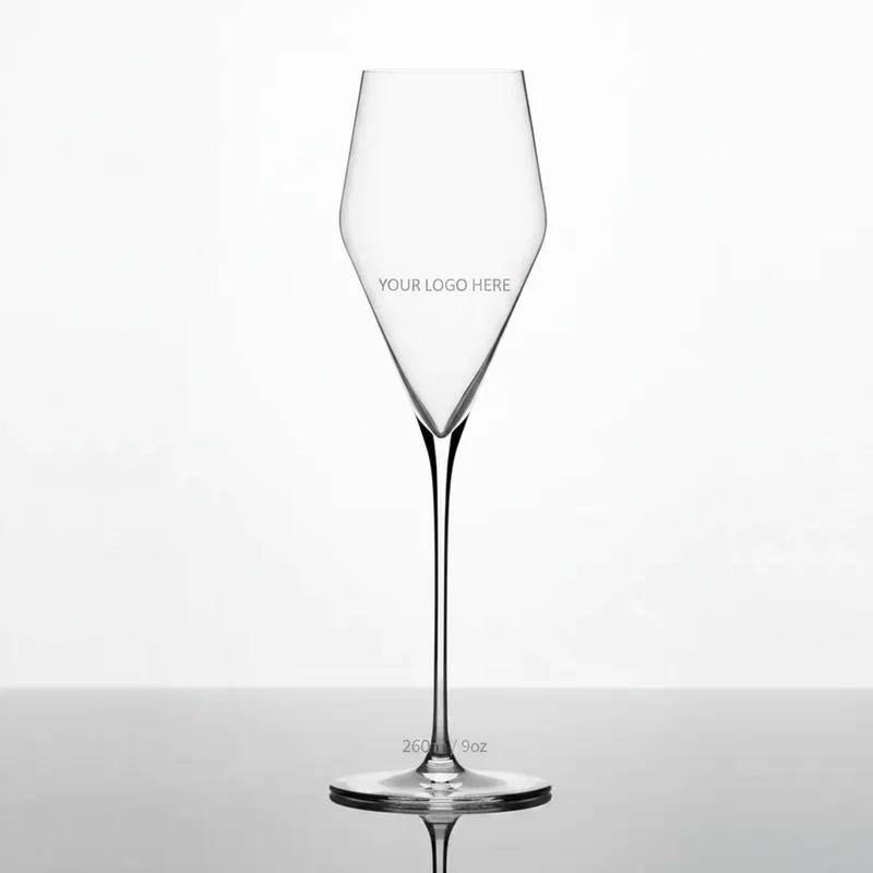 Handmade Bubble Champagne Flute 9oz