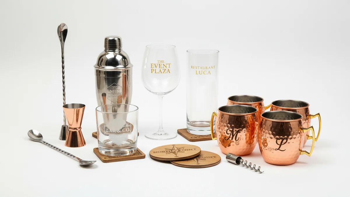 Custom Barware for Restaurants, Bars, and Events: Complete Guide