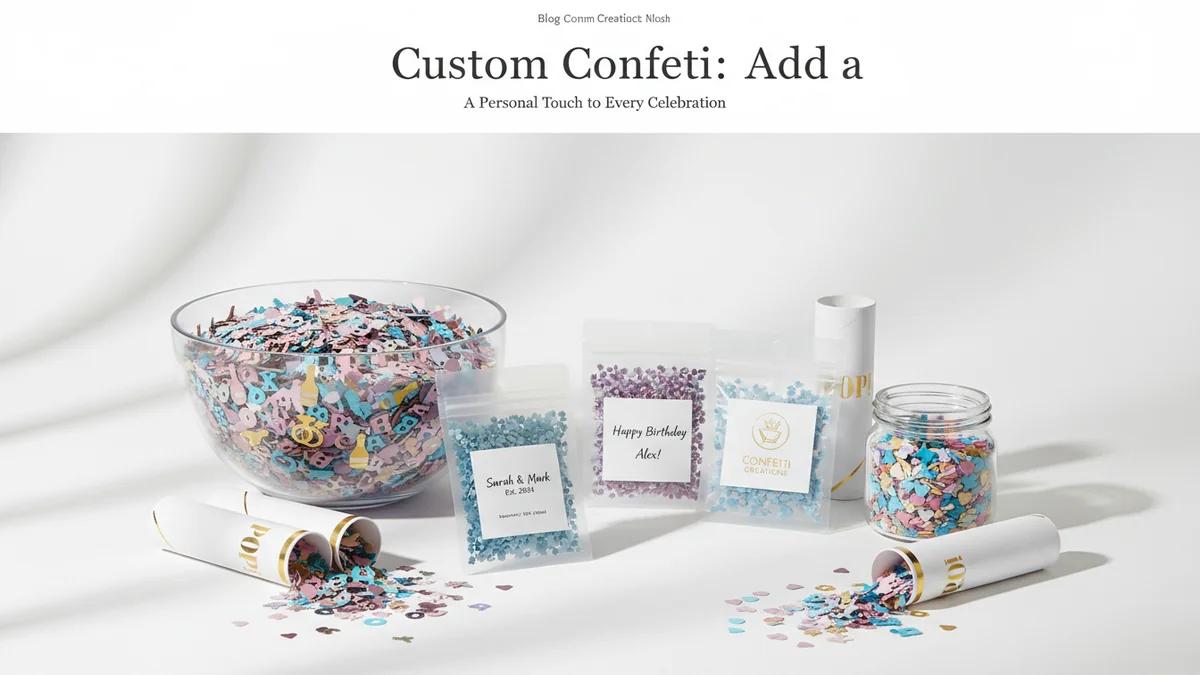 Custom Confetti: Add a Personal Touch to Every Celebration