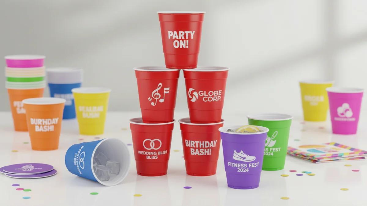 Custom Solo Cups for Parties, Events, and Brand Promotions