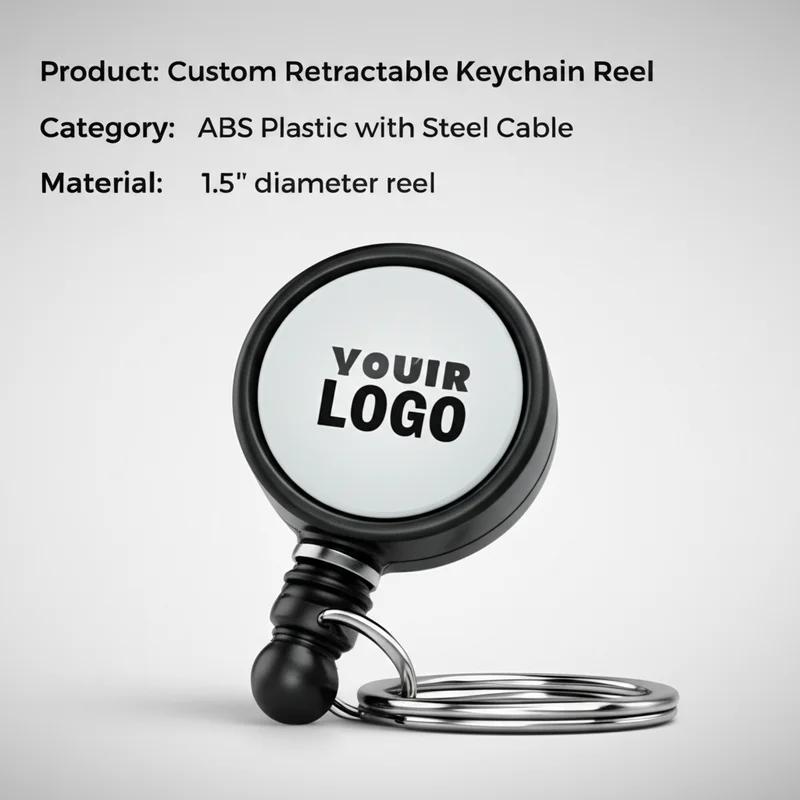 Custom Retractable Keychain Reel
