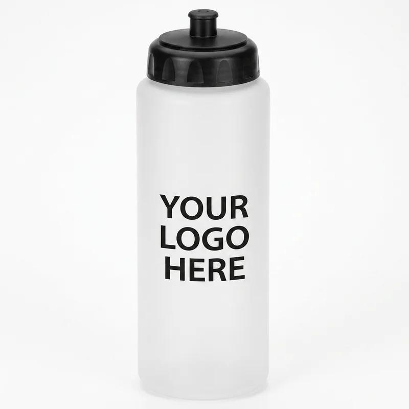 Everest Full Color Sport Bottle with Push Pull Lid