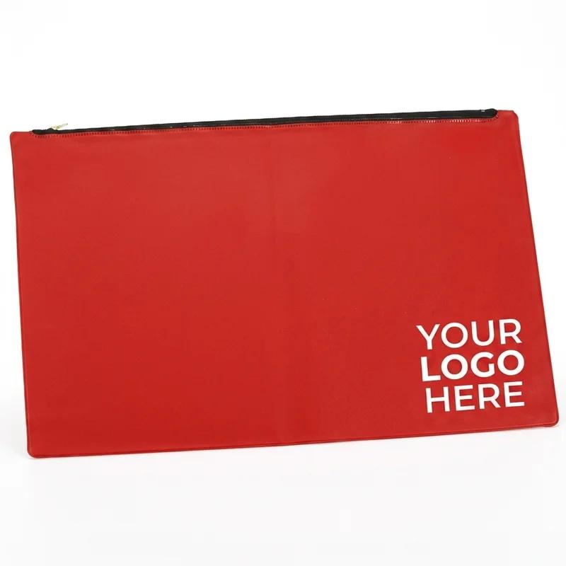 Glacier Frost Metallic Edge Slim Wall Clock