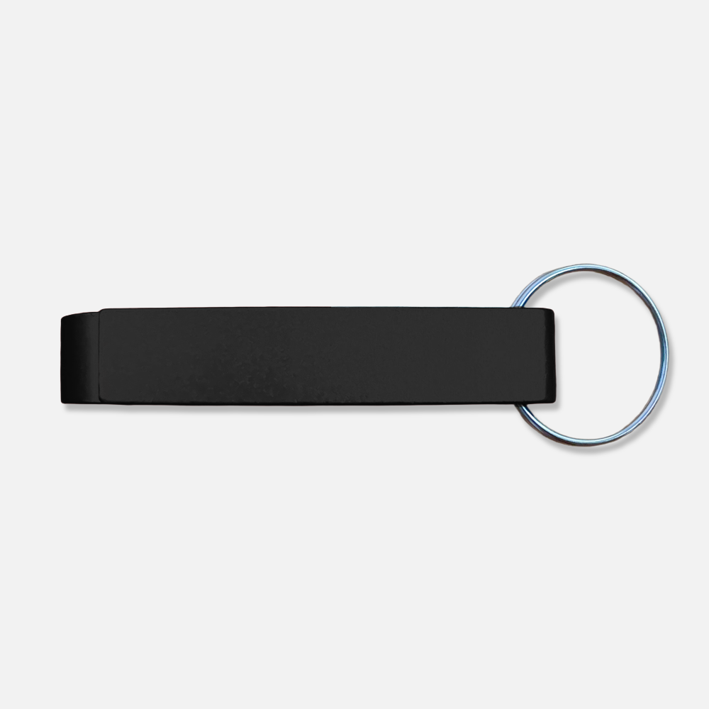 Branded Metal Bottle Opener Keychain