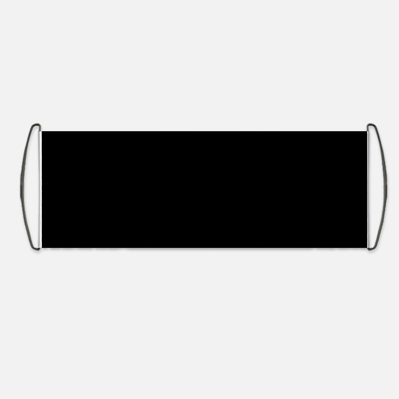 Custom Logo Retractable Cheer Banner Flag