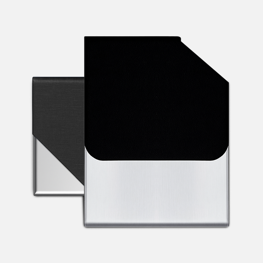 Custom Logo Stainless Steel Card Holder