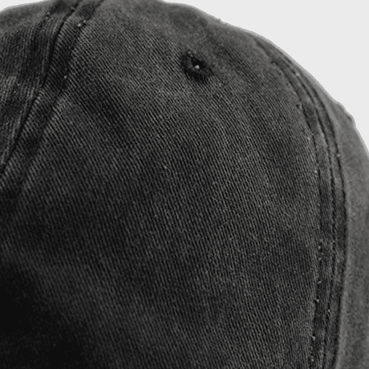 Denim Hat With Patch