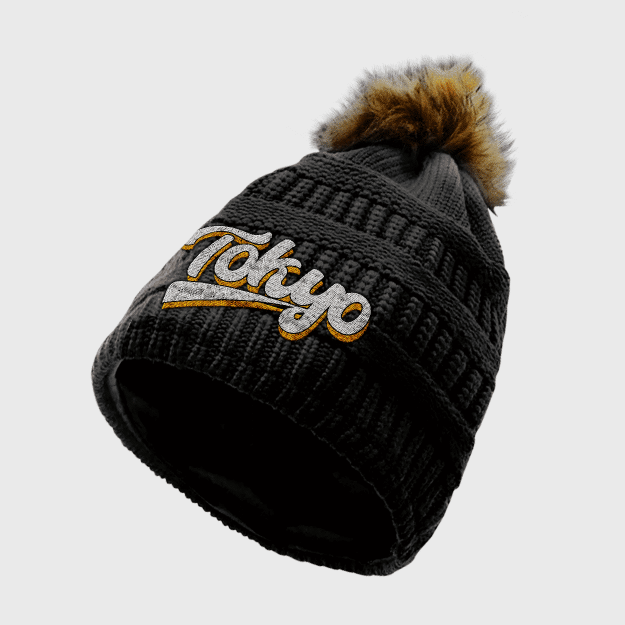 Pom Pom Beanie Hat
