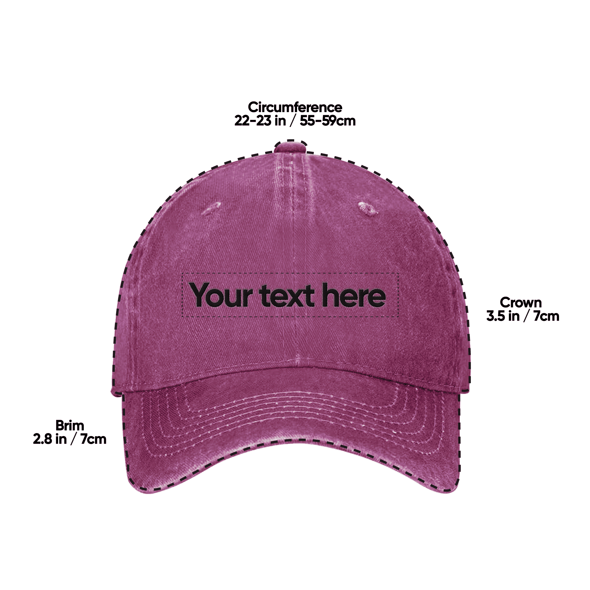 Washed Baseball Hat
