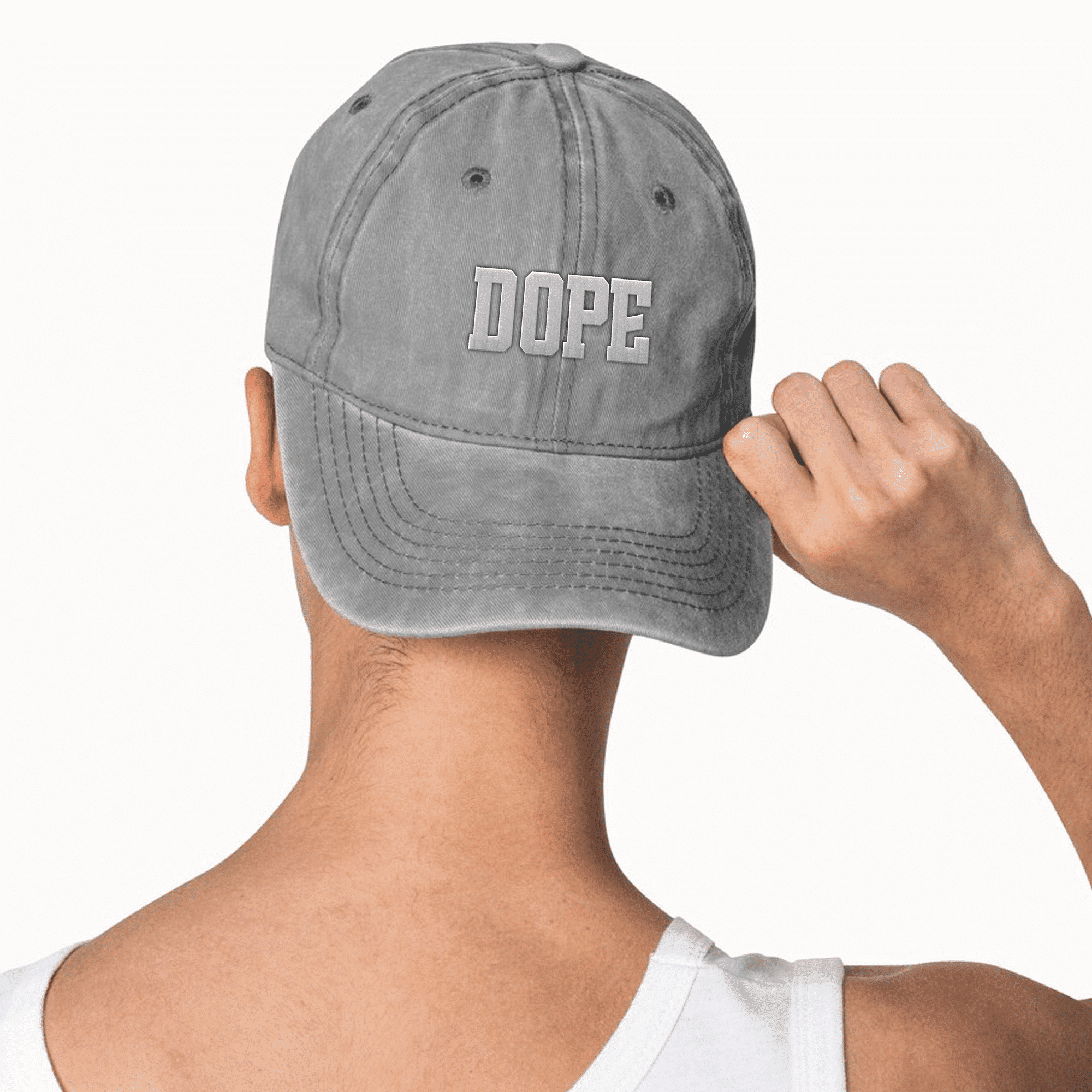Washed Baseball Hat