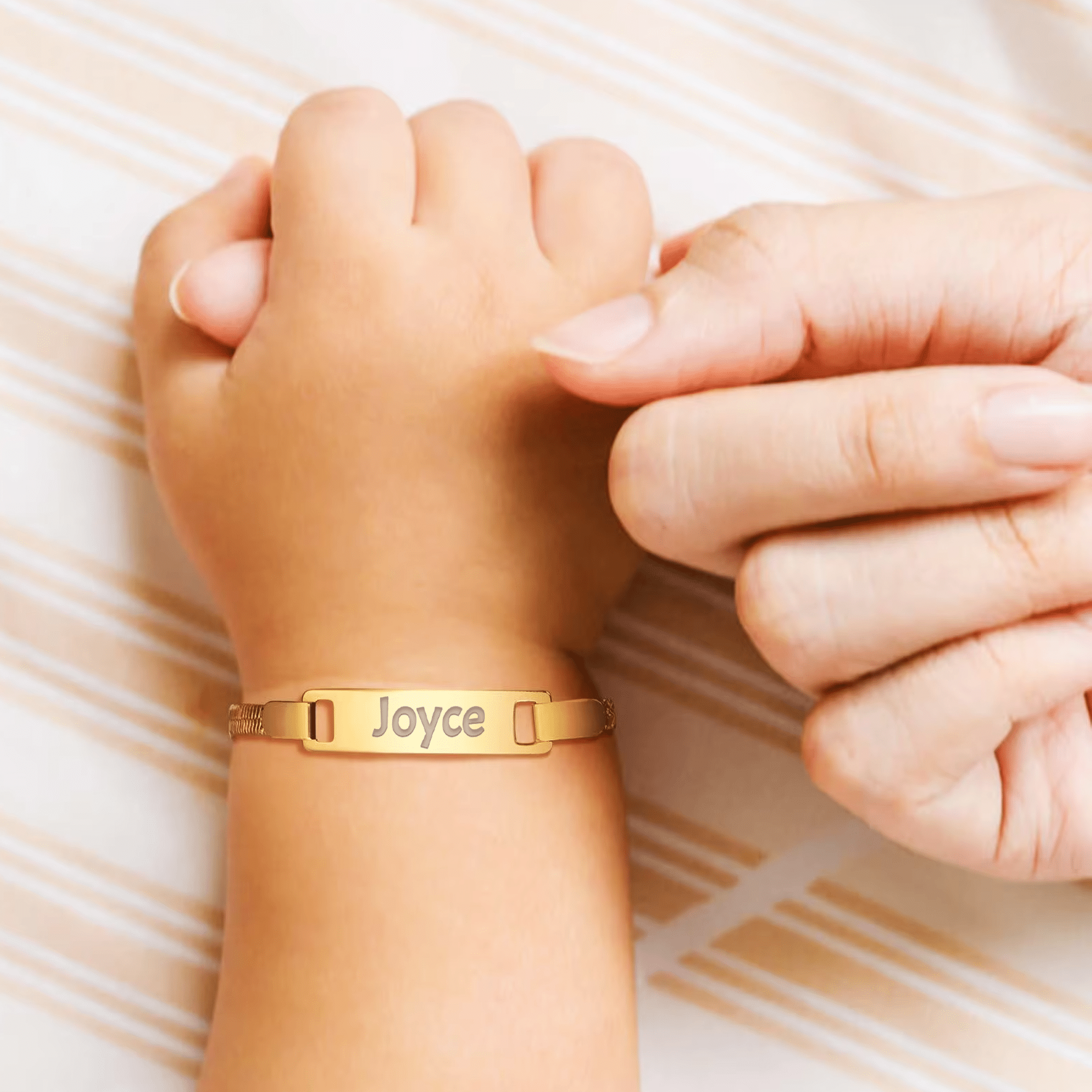 Engraved Name Bracelet
