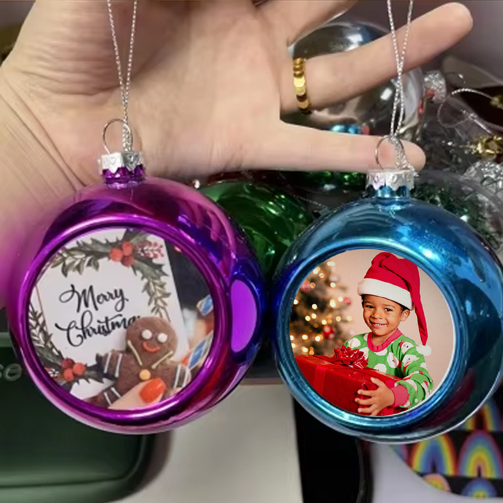 Custom Sublimation Christmas Ornaments