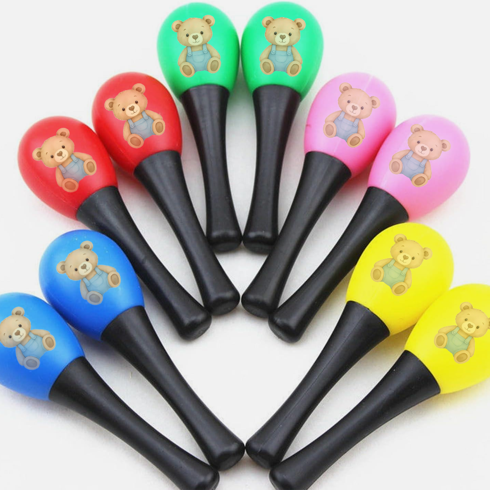 Custom Logo Plastic Egg Shakers