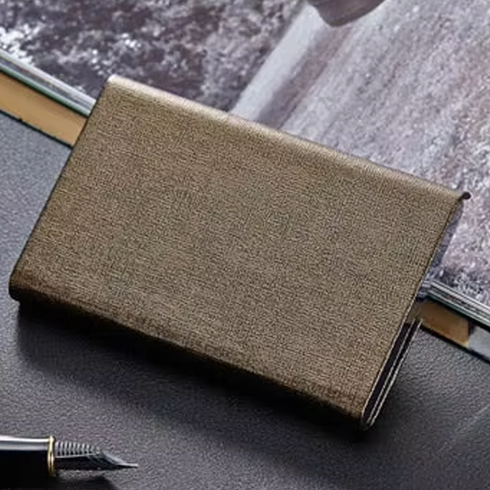 Custom Logo Stainless Steel Card Holder