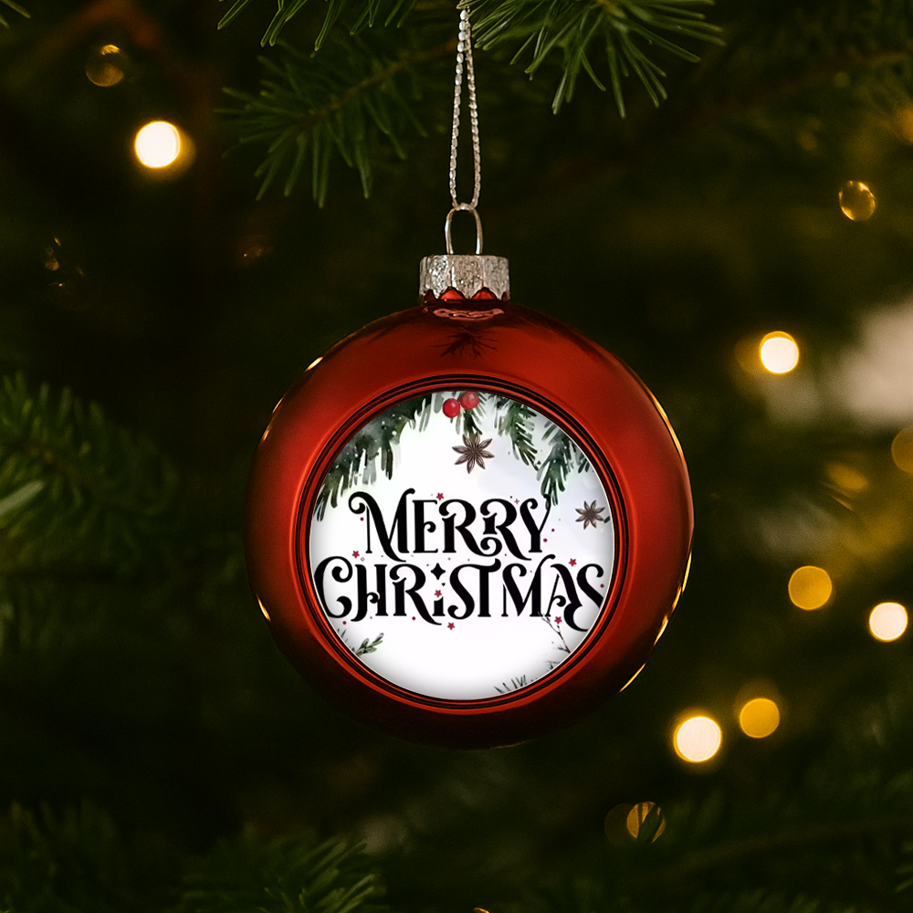 Custom Sublimation Christmas Ornaments