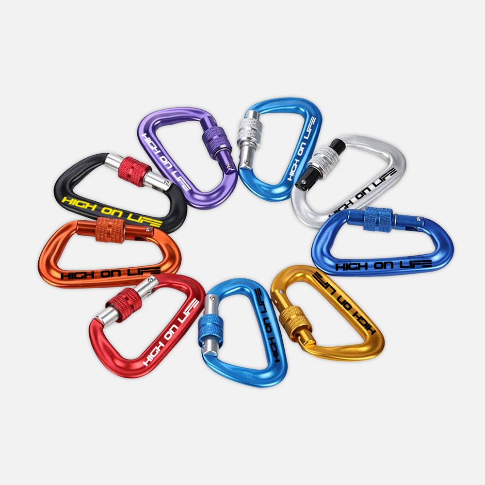 Custom Logo Heavy Duty Twist Lock Carabiners