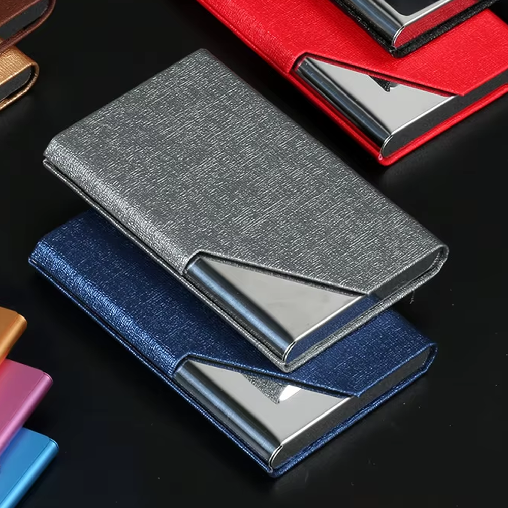 Custom Logo Stainless Steel Card Holder