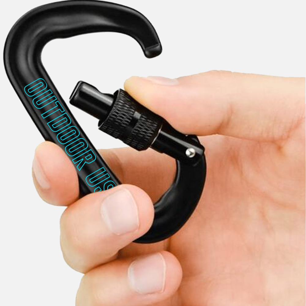 Custom Logo Heavy Duty Twist Lock Carabiners