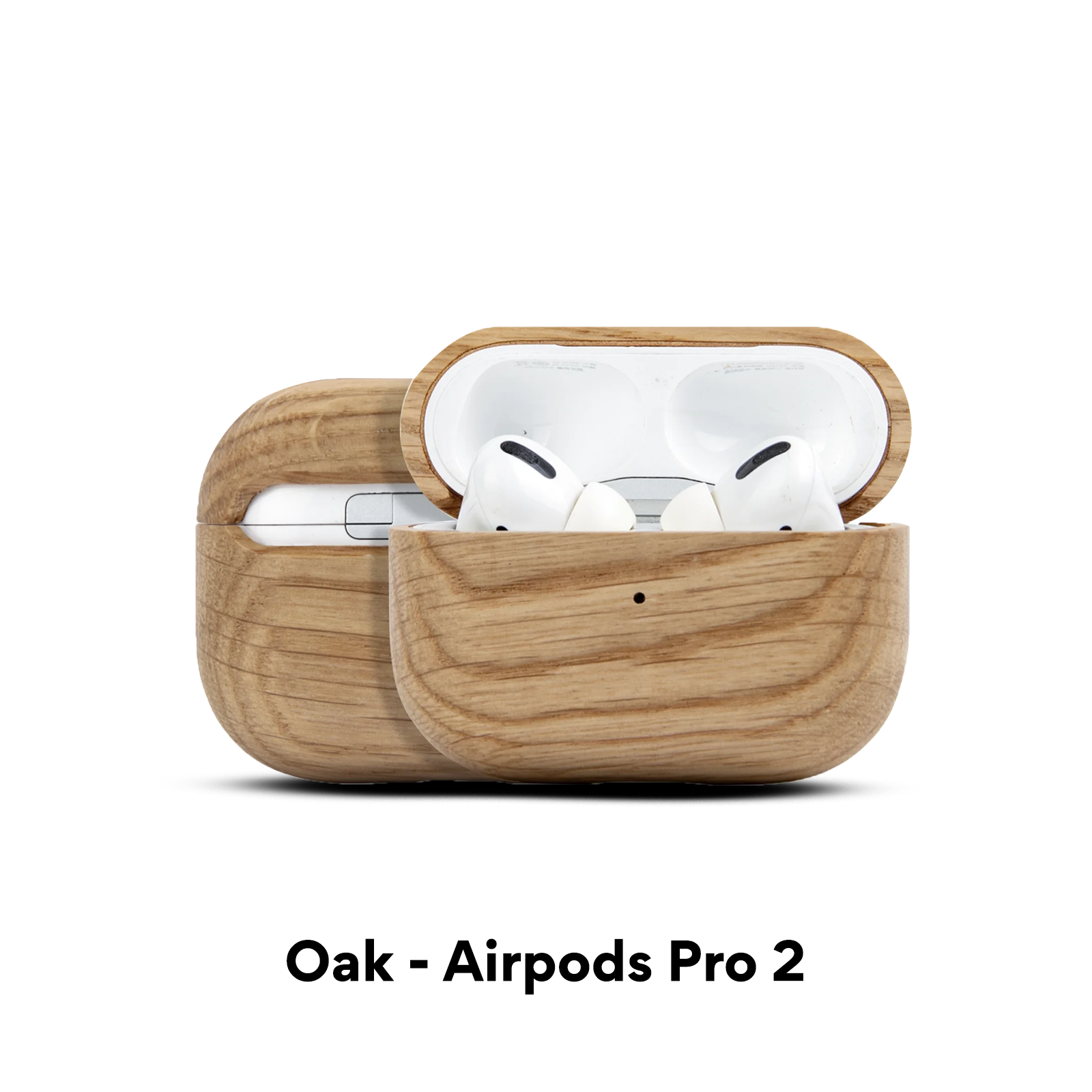 Custom Genuine Wood Airpods Case
