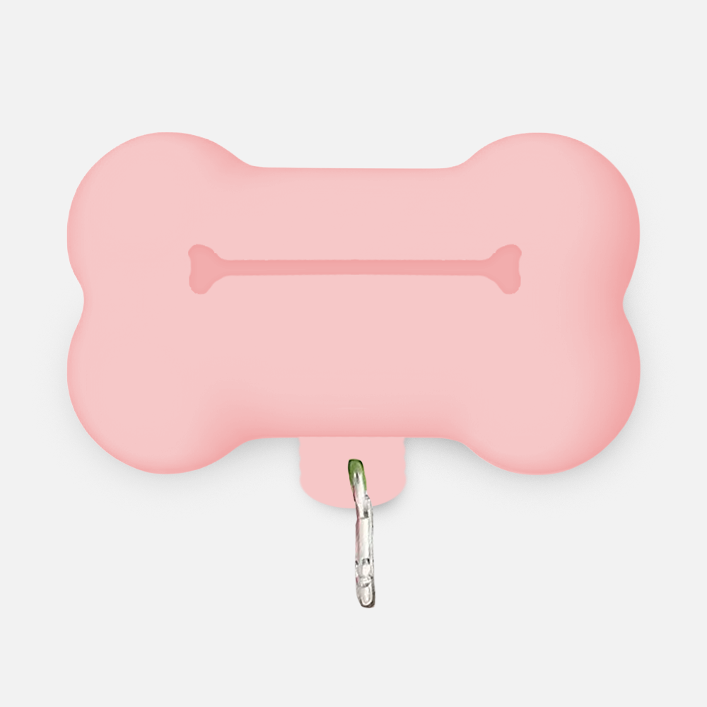 Branded Rubber Bone-Shaped Pet Waste Box