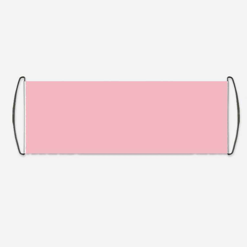 Custom Logo Retractable Cheer Banner Flag